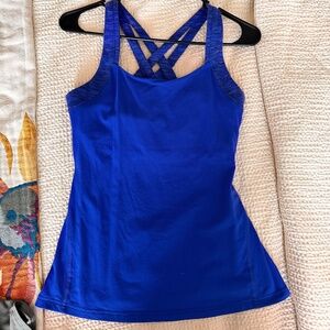 Lole Athletic tank top with build in sports bra